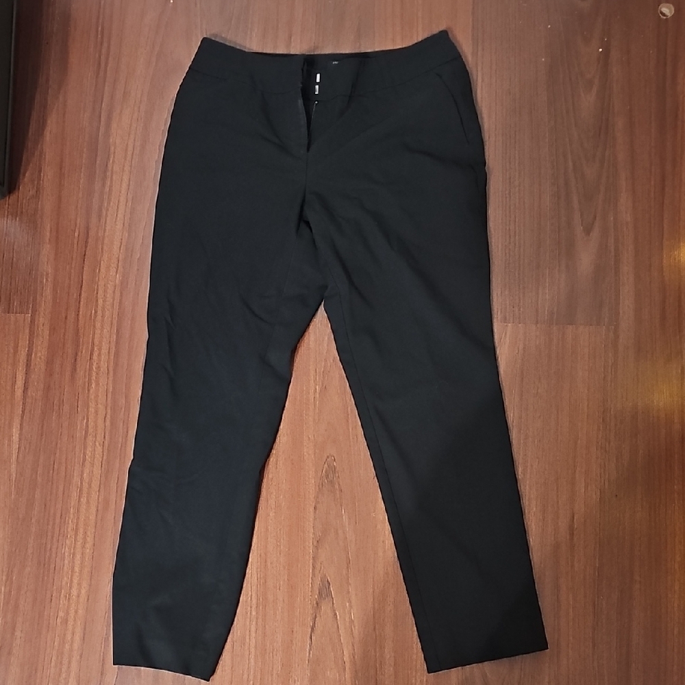 Ann Taylor Men's Elegant Black Dress Pants